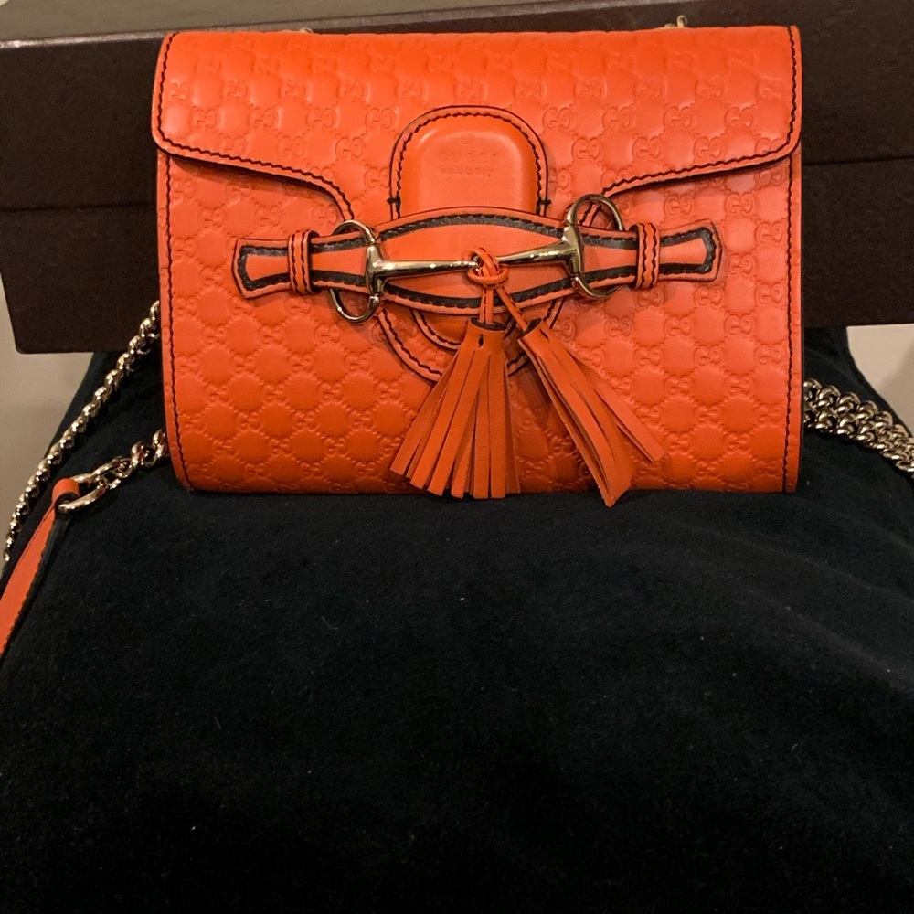 Gucci Emily Mini Micro-Guccisima bag SOLD SOLD - Picture 7 of 8